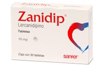 ZANIDIP TABLETAS 10 mg