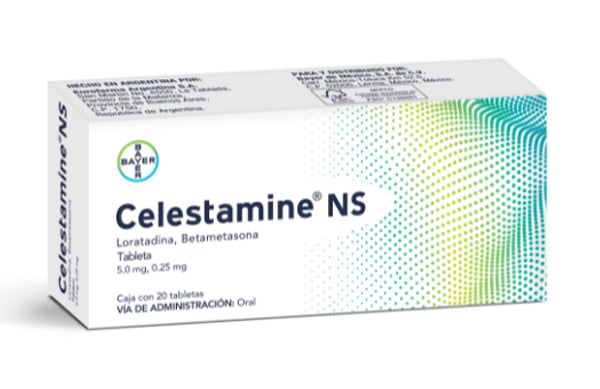 CELESTAMINE NS TABLETA 5 mg/0.25 mg